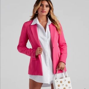 Pink Blazer